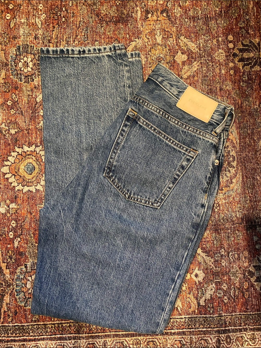 Everlane The 90’s Cheeky Denim Jeans. Classic Blue. Size 26. High Waist.